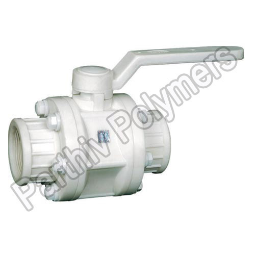 Thread Ends PP Ball Valve, Size: 0.5 - 8 Inches