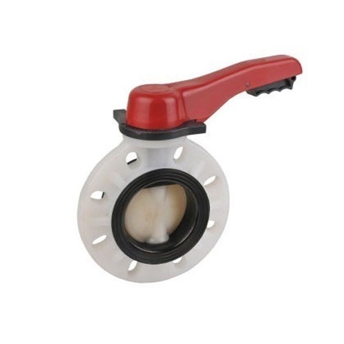 PP Butterfly Valve, Size: 1-6mm