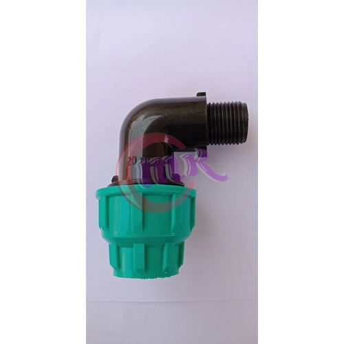 MK 1 inch PP Compression Male Thread Elbow, For Plumbing Pipe