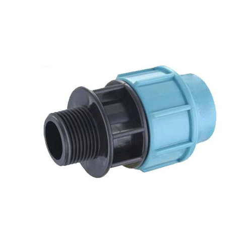 Polypropylene PP Compression Male Threaded Adaptor