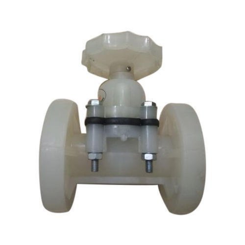 Flanges PP Diaphragm Valve, Size: 20 Inch