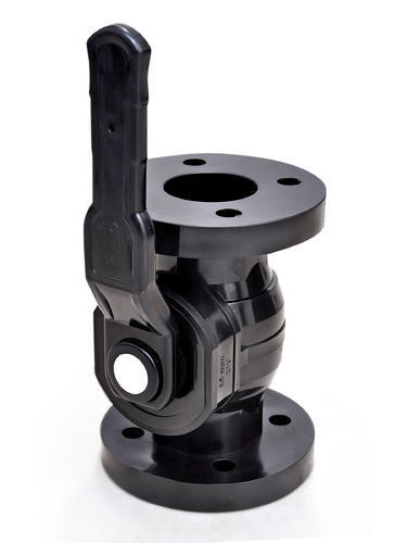 Upvc PP Flange End Ball Valve One Piece