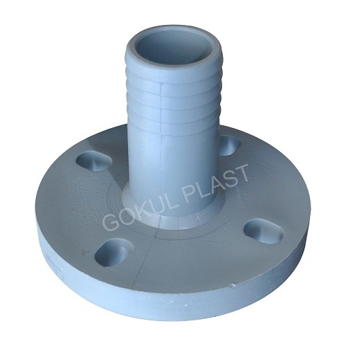 Gokul PP Flanged Hose Nipple for Domestic