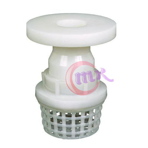 PP Foot Valve Screwed End, Model Name/Number: Standard, Size: 25 - 80 Mm