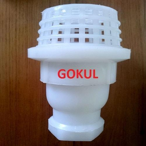 GOKUL PP Foot Valve Screwed End, Size: 25mm To 100mm
