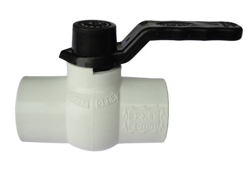 Payal Polypropylene PP Gray Valves, Size: 20mm To 110mm, Plain / Threaded