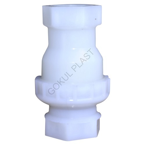 Gokul White PP Non Return Screwed Valve, Size: 1 To 12 inch