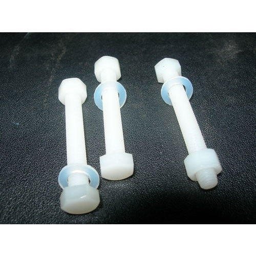 PP NUT BOLTS, Size: 10mm 12mm