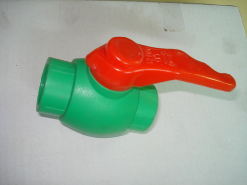PP R Ball valve, Size: 1/2, Plain