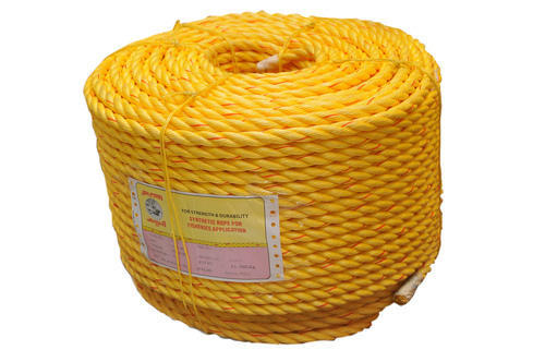Yellow 1-10 mm PP Ropes, for Rescue Operation