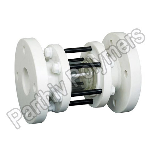 Parthiv Thread End PP Sight Glass Valve