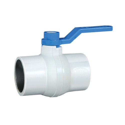 Polypropylene Pp Solid Ball Valve Long Handle, Size: 15mm To 200mm