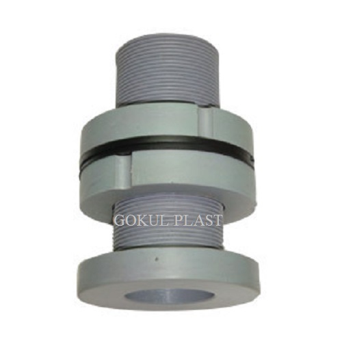 GOKUL Gray PP Tank Joint, for pp pipe fitting, Size: 1/2 To 4