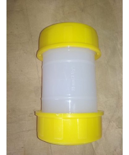 White, Yellow PP Threaded D Joint, For Structure Pipe, Size: 40 mm to 100 mm