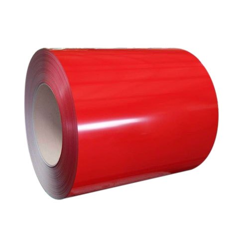 Cold Rolled Red PPGI Color Coated Coil For Oil & Gas Industry, 0.14-2.0 mm