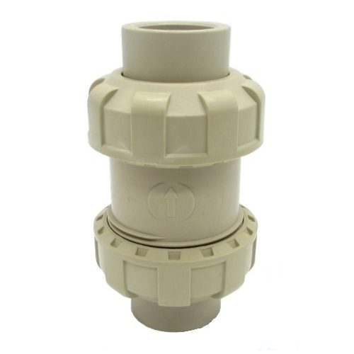 4g 150psi PPH Ball Check Valve, Fusion, union Socket Type, Size: 20mm To 110mm