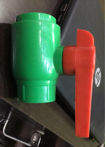 Green And Red Medium Pressure PPR BALL VALVE, For Various