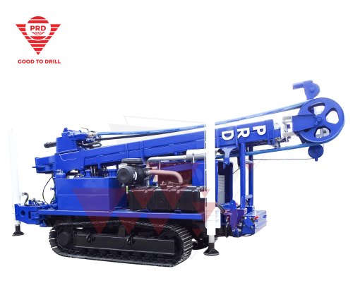 For Borewell PRD Water Well Drilling Rig On Crawler