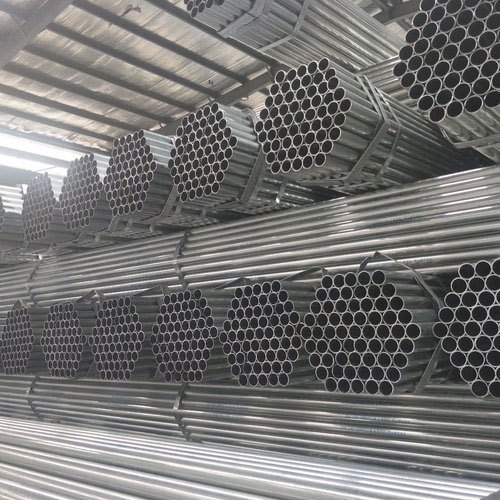 Round Pre Galvanized Steel Pipes, Size: 15 mm to 500 mm, Thickness: 1.2mm To 6.0mm