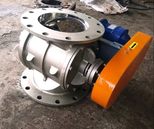 Stratgem Powder Discharge Precision Rotary Valve, Material: Mild Steel, Size: 150 Mm To 800 Mm
