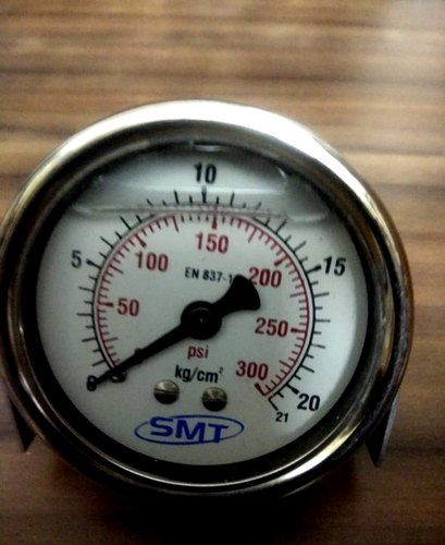 SMT Analog Pressure Gauge 21 Kg, For RO plants