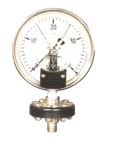Analog Brass SS Electrical Contact Pressure Gauges