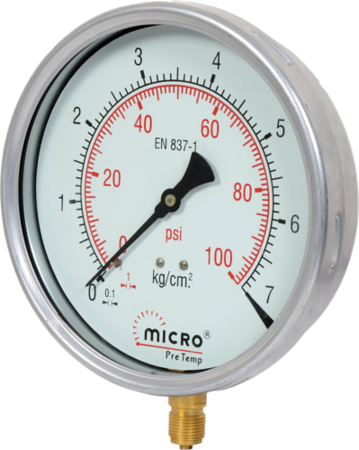 2.5 inch / 63 mm Pressure Gauges