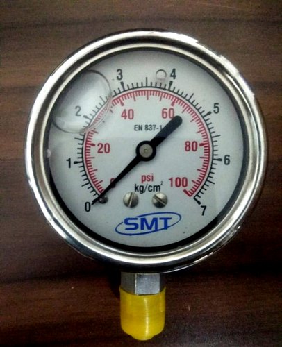 SMT Analog Pressure Gauges 7kg, For RO plants