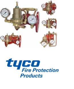 Ductile iron Water TYCO Pressure Reducing Valve UL Listed / FM Approved