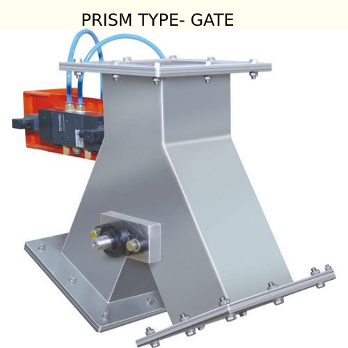 Mild Steel Electric Prism Type Gate, For Industrial