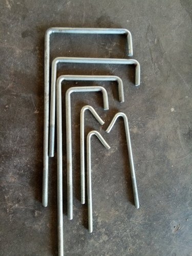 l j Hook Galvenize, For Industrial, Material Grade: Ss304& M.S