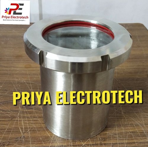 Priya electrotech Stainless steel Sight Glass