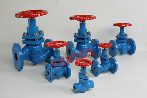 Vertex Mild Steel Casted Piston Valve, Valve Size: 15mm To 300mm