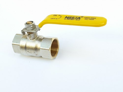 Neeta Brass Handle Ball Valve