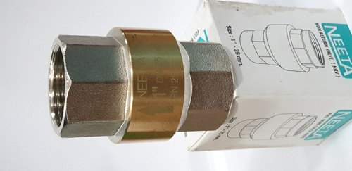 Neeta Vertical Long Brass Check Valve