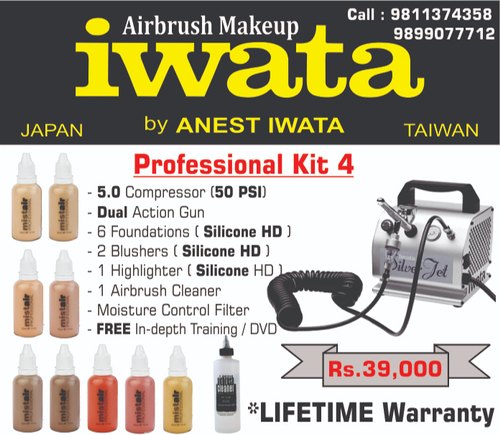 IWATA Professional Airbrush Makeup Kit - 4