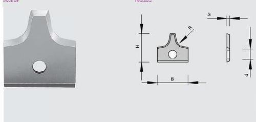 Profile Turnover Knives, For Industrial, Model Name/Number: Varies