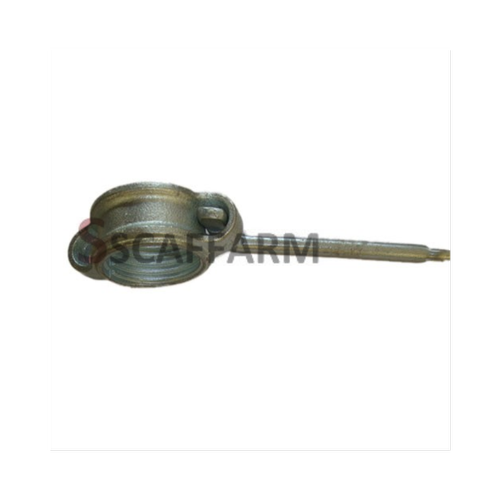 Mild Steel Round Heavy Duty Prop Nut With Handle, Grade: S-235, Size: 60MM