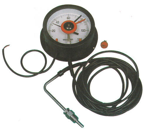 Walia Bros Mild Steel PT-100 Thermocouple & Temperature Gauge, For Industrial