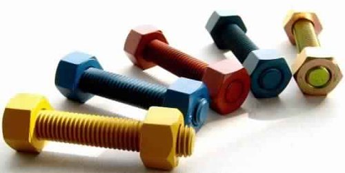 PTFE/TEFLON/XYLAN SS/MS PTFE Coated Nut Bolts