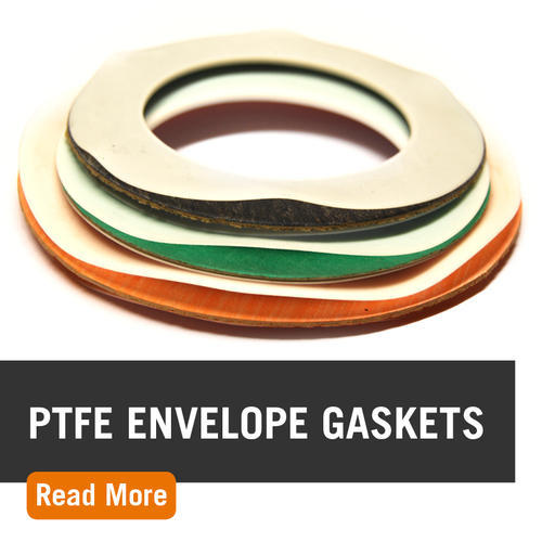 PTFE Envelope Gaskets, Thickness: 14-22 Mm