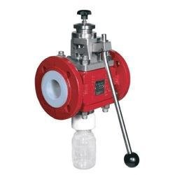 PTFE Lined Inline Sampling Valve