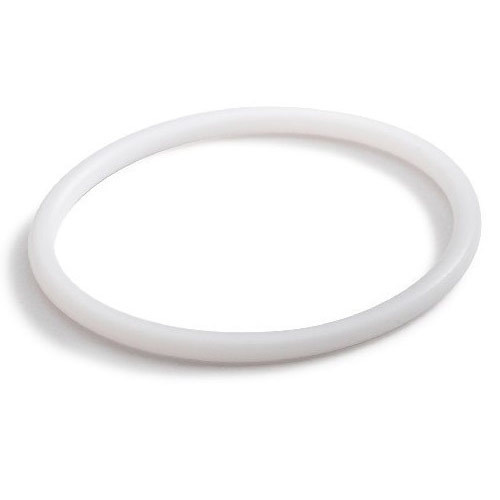 New Centering Ring With Outer Ring & O-Ring, KF 40 (NW 40), Aluminum, PTFE  Inner Ring, Viton