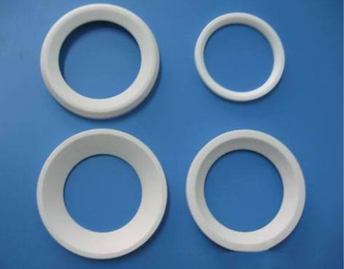 White PTFE Valve Seat, Size : 12 to 24 inch