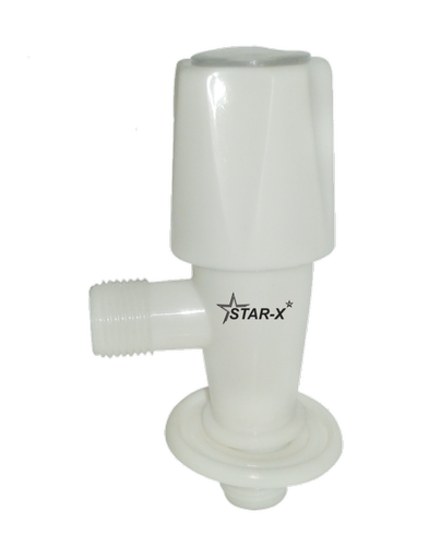 Star X PTMT White Angle Valve