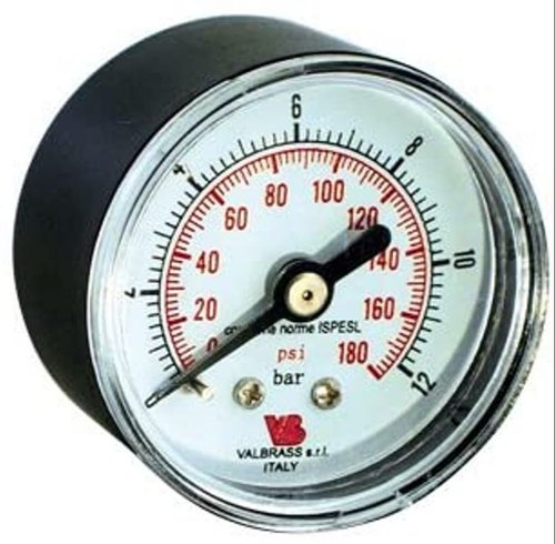 2 inch / 50 mm Pump Pressure Gauge, 0 to 12 Bar