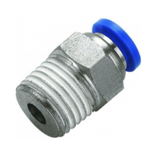 Stainless Steel Push Male Conector