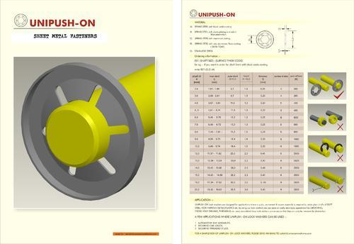 Unipush-On Push On Lock Washers