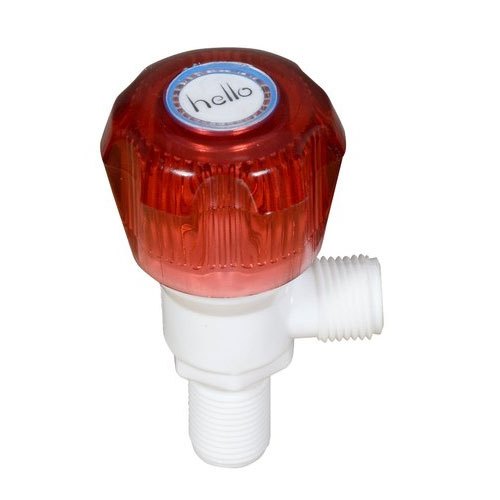 Hello PVC Angle Valve, Size: 1 To 2 Inch (thread Size)