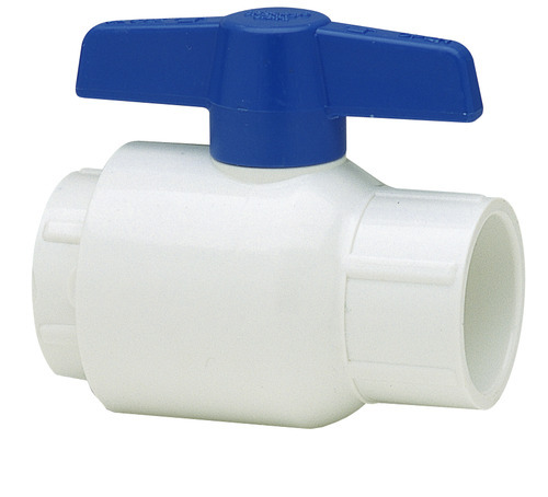 Threaded Brass UPVC Ball Valve (Blue Handel)